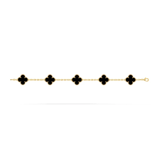 Vintage Alhambra bracelet, 5 motifs