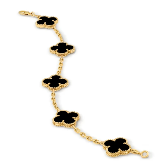 Vintage Alhambra bracelet, 5 motifs