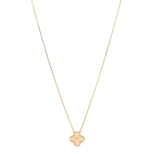 Yellow Gold Vintage Alhambra pendant