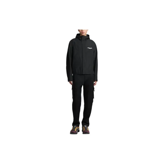 Logo Hooded Jacket