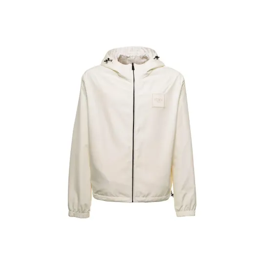 Logo Hooded Jacket