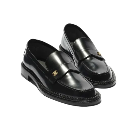 26C Black Loafers