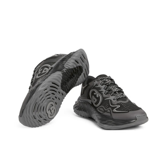 Ripple Black Sneakers