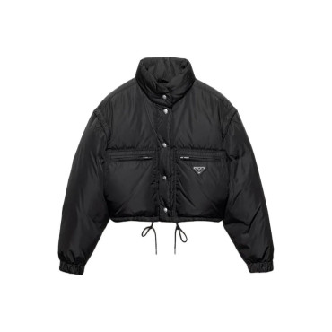 Short Black Down Jacket