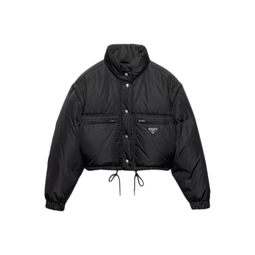 Short Black Down Jacket