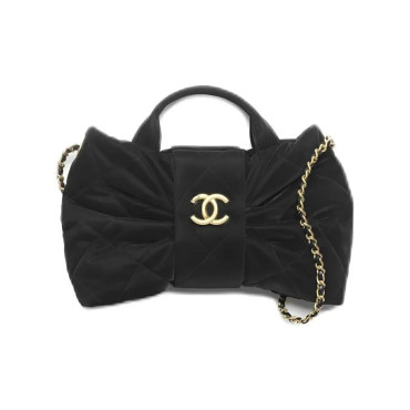 Logo Black Handbag