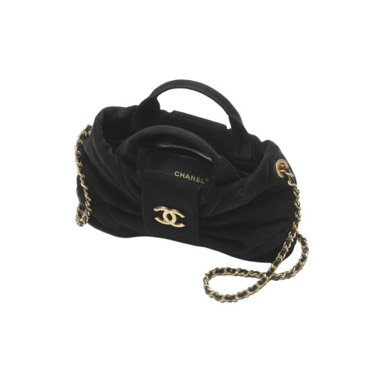 Logo Black Handbag