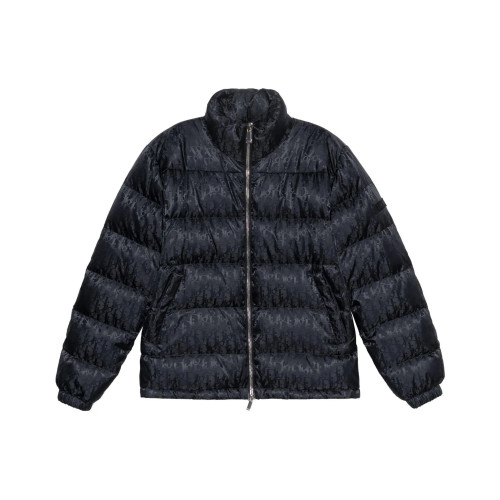 Oblique Black Men's Down Jacket