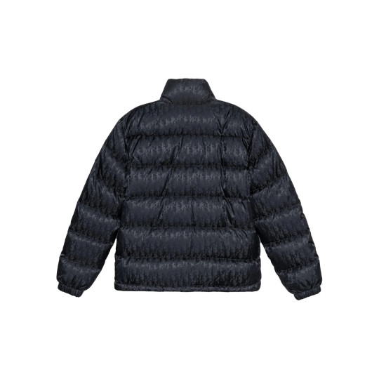 Oblique Black Men's Down Jacket