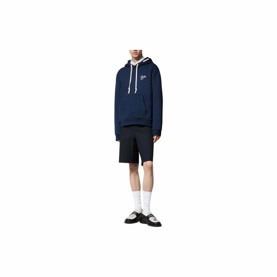 Logo Blue Men's Hoodie